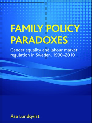 cover image of Family policy paradoxes